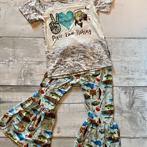 Fishing Print Outfit