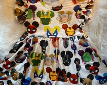 Mouse Heroes Twirly Dress