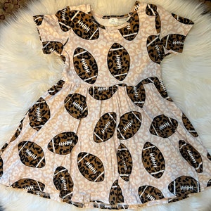 Football Leopard Print Dress