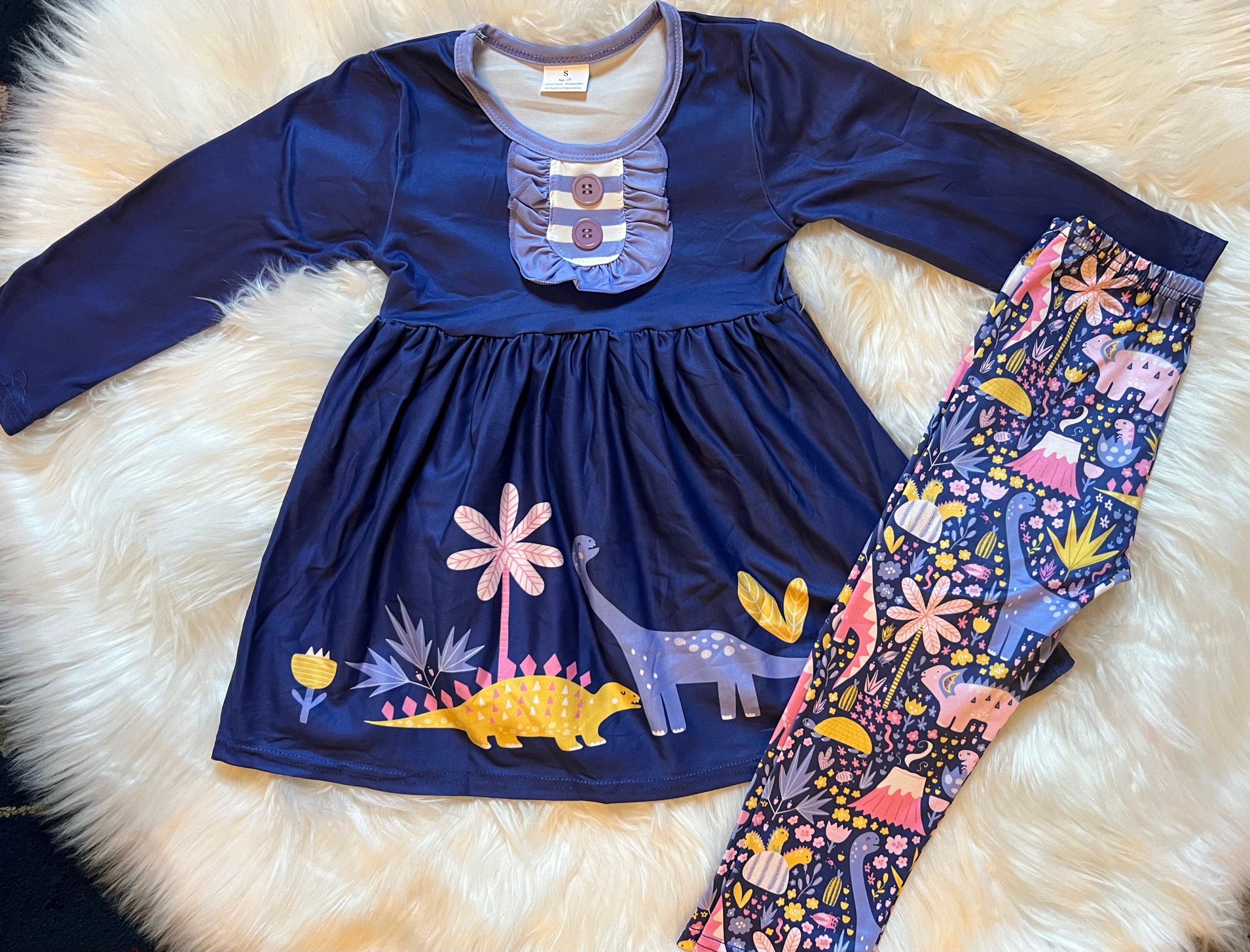 dinosaur summer dress