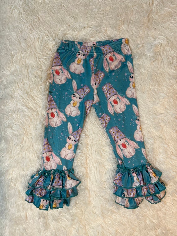 Easter Clothes Easter Bunny Leggings Sullivan Row Girls Toddler - Main Image