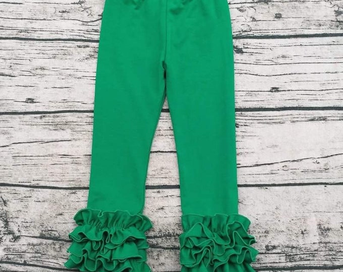 White Baby Lace Leggings With Shabby Flower U Pick Flower 1st Birthday Outfit babies