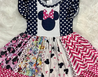 Mouse Minnie Twirly Dress
