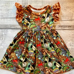 Animal Safari Kingdom Dress