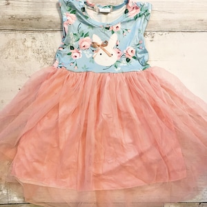 Bunny Easter Girl Dress