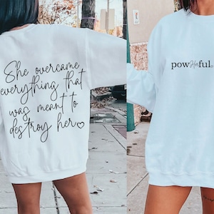 Women Empowerment Svg, ze kwam alles over dat werd gestuurd om haar te vernietigen Svg, Women Empowerment Svg, She is Me, I Am She Svg, Girl Boss