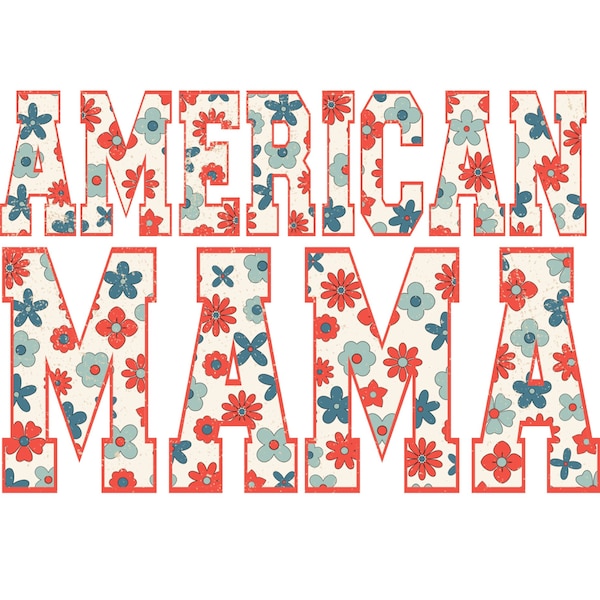 American Mama Png, Retro America Png, 4th Of July PNG, 4th Of July Sublimation Design, America Png, Patriotic Png, Digital Download