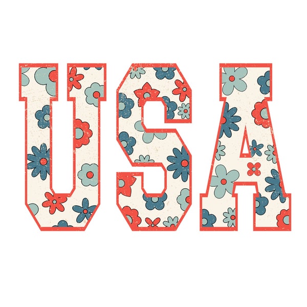 USA Svg Png, Retro America Png, 4th Of July PNG, 4th Of July Sublimation Design, America Png, Patriotic Png, Digital Download