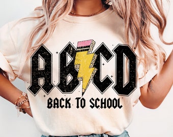 ABCD back to school png, Back to School Png,Teacher Appreciation Gift, First Day of School Png, Toddler first day of school png