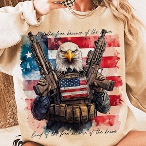 America Land Of The Free vanwege de dappere png, 4 juli png, patriottisch png, onafhankelijkheidsdag, Amerikaanse vlag adelaar png peuter png