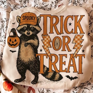 Conception de sublimation sauvage des bonbons ou des sorts d'Halloween, png Citrouille d'Halloween, png saison effrayante, png Halloween, png raton laveur png, citrouille png