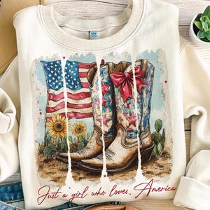 Just a girl who loves america png, America Western png, 4 juillet png, cowgirl usa 4 juillet png, Usa png, memorial day png, populaire maintenant