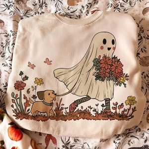 Süßer Hund Mama png, Halloween Hund png, Retro Halloween png, Geist png, Geister Hund png, Süßer Halloween png, Halloween Hund Mama png