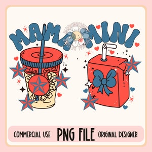 American Mama Mini png, USA Png, Retro America Png, 4th Of July PNG, 4th Of July Sublimation Design, America Png,Digital Download