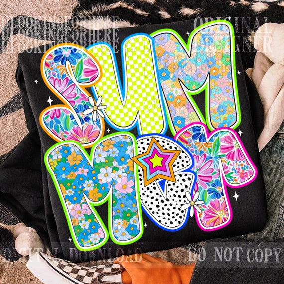 Summer floral PNG, Coquette Summer PNG, Retro Summer Png, Beach Png, Hello Summer Png, Summer Checkered Png, Summer Brushstroke Png