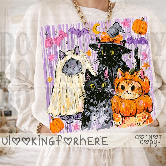 Striped Halloween Fall cat Png, black cat mom Png, funny Fall Png, Halloween Png, Autumn Vibes Png, Spooky Season Png popular now