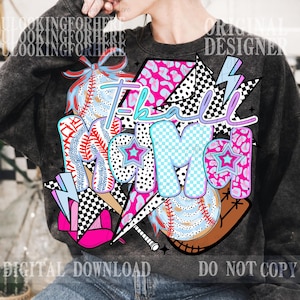 Coquette T-Ball Mama pour le jour du match png, Coquette de baseball pour le coup de pinceau png, Baseball Mama pour le match de football png, Baseball Mama, sport png