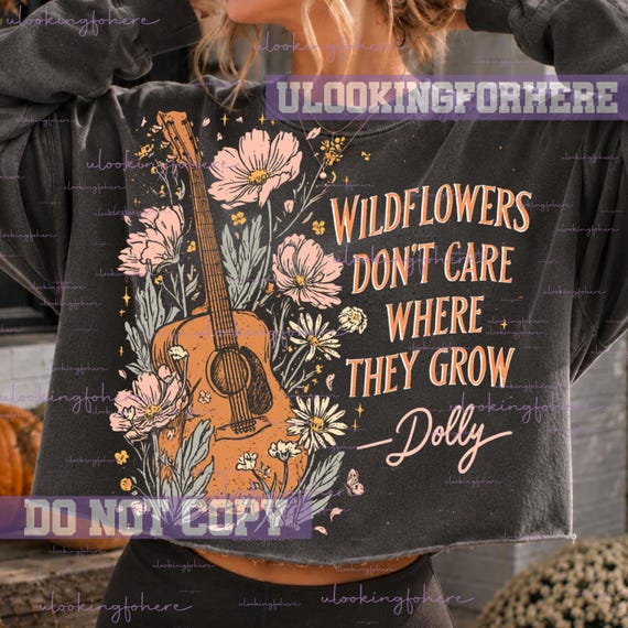 dolly wildflower png, rip Dolly png, Trending png, Popular png, Western png, Preppy png, Colorful png
