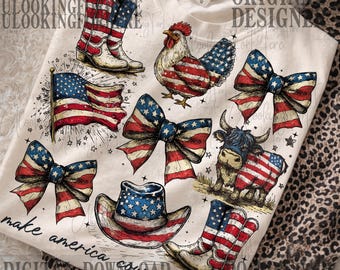 make america gowgirl again png, America Western png, 4th Of july png, western usa 4th of july png, Usa png, memorial day png, coquette png