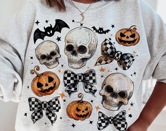 Halloween Skull Bow png, Coquette Bow Halloween png, Halloween png, Skeleton png, Spooky Season png, Coquette png, Sublimation png designs