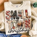 Vintage small town christmas PNG, Cowgirl Png, Small town girl Christmas PNG, highland cow Christmas png, Christmas western png