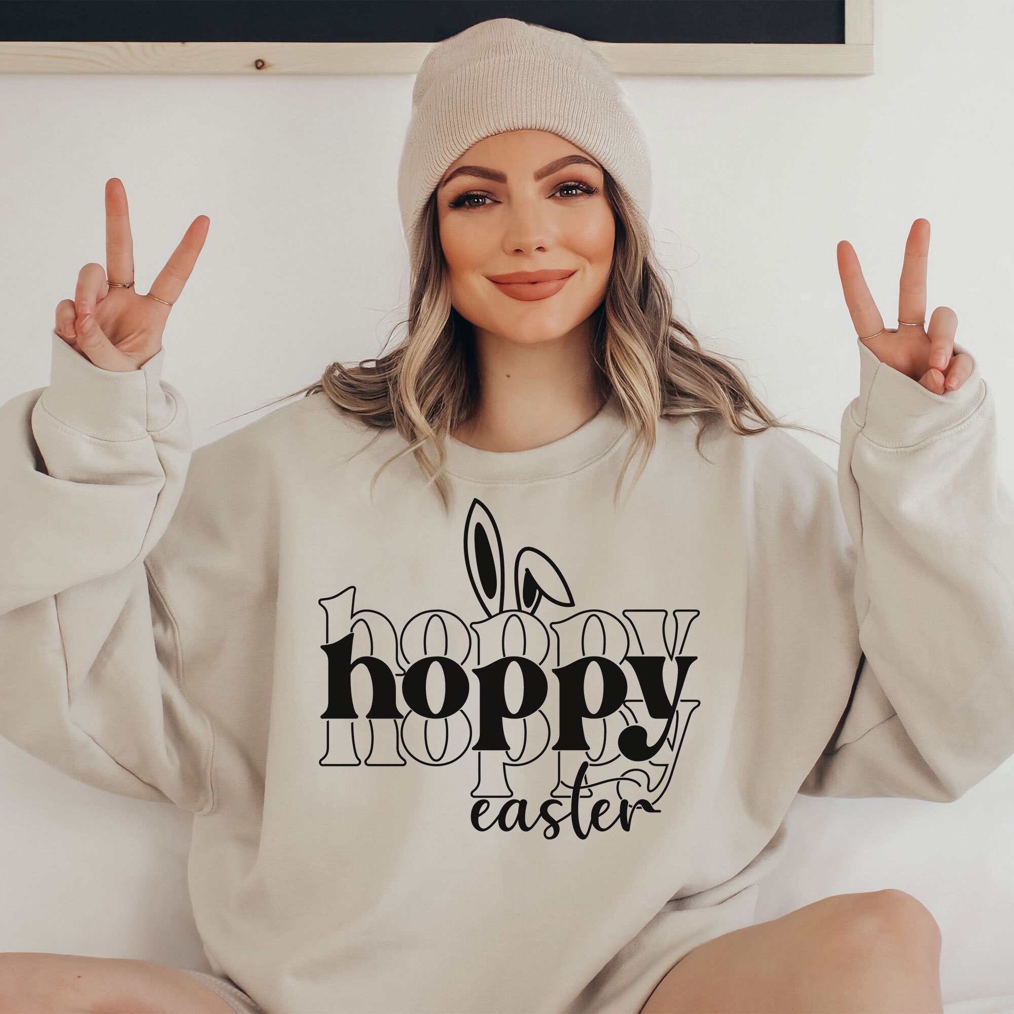 Happy Easter SVG PNG Easter Vibes Svg Bunny Svg Kids Etsy