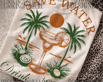Save water Drink Margs PNG margarita Png solid and distressed cinco de mayo summer OG "weather" Best Selling margs popular summer png