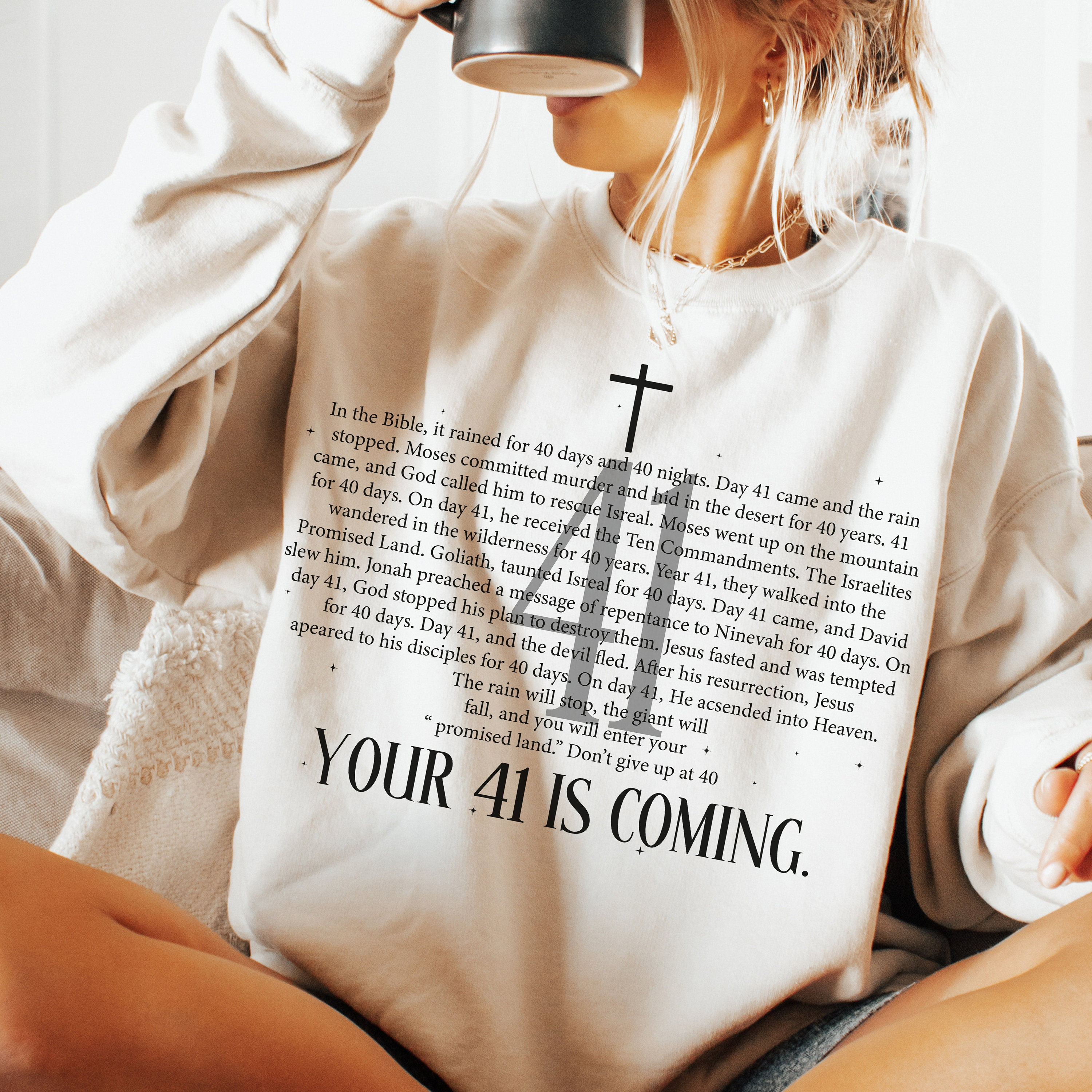 Your 41 is coming Svg PNG, Jesus svg png, faith png, Sublimation Design, Christian Svg, Christian Png, Cross svg, Love jesus svg