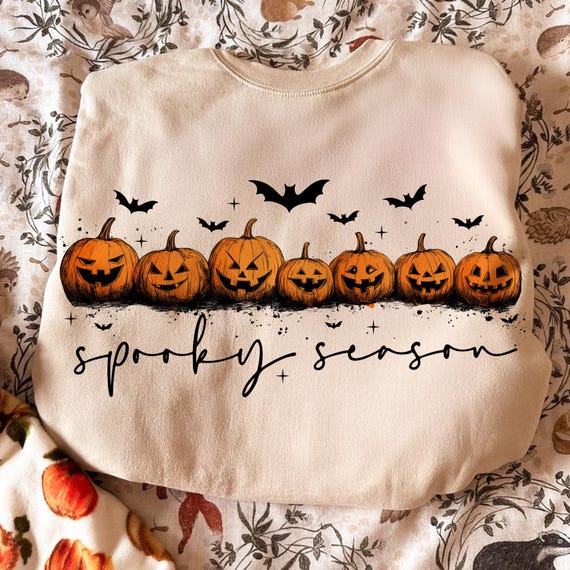 Spooky Season Png, Fall Png, Fall pumpkin Sublimation Shirt png, Pumpkin png, Thanksgiving png, Autumn png, Fall shirt, Halloween shirt png