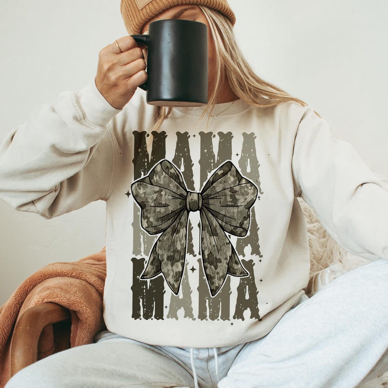 Mama Camo Coquette Bow PNG, Old School Camo Png, Girls Camo Bow Png ...