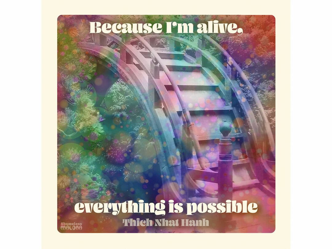 Thich Nhat Hanh Quote Art Print Thich Nhat Hanh Printable Download ...