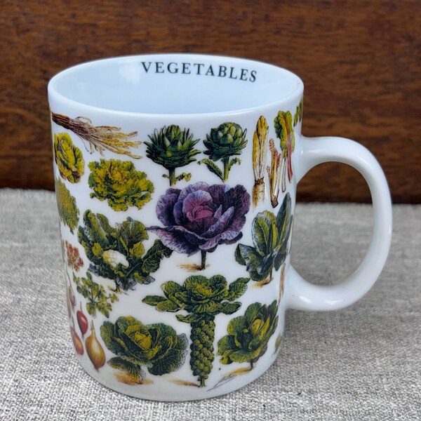 New York Puzzle Co. Vegetables Legumes Large Mug