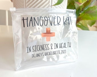 Hangover Kit | Bachelorette Party Gift | Wedding Gift | Bachelorette Hangover Kit | Bridesmaid Gift Bag