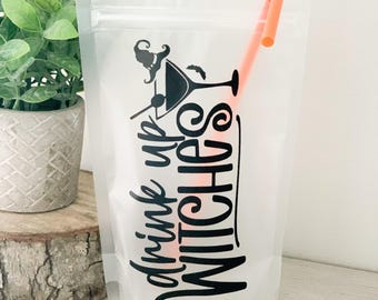 Halloween Juice Pouches | Adult Juice Pouches | Halloween Drinks