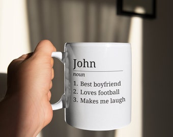 Personalised Name Definition Mug