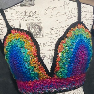 Rainbow Crop Top