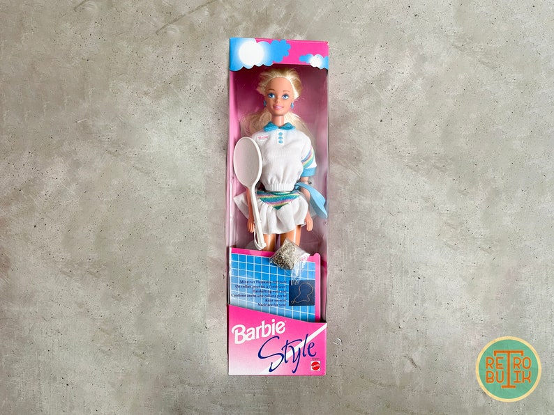 Barbie Style Vintage 90s Mattel 12291 - Jamais Ouverte, Tennis