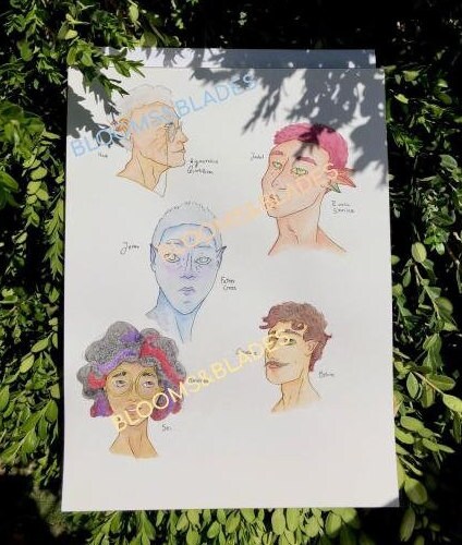 Character Reference Sheet (custom) - Etsy