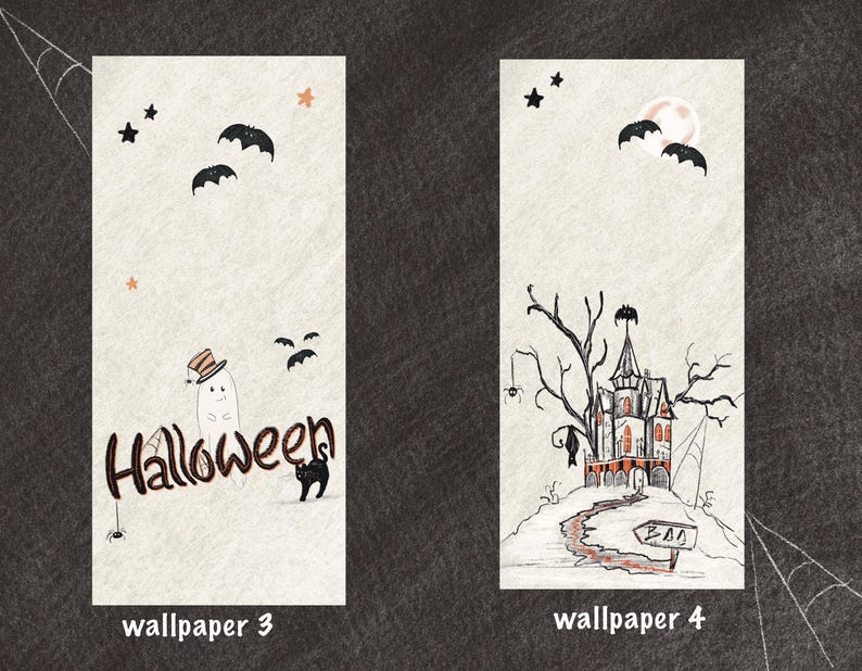 Halloween Phone Wallpaper, Cute Halloween Phone Wallpaper, Halloween