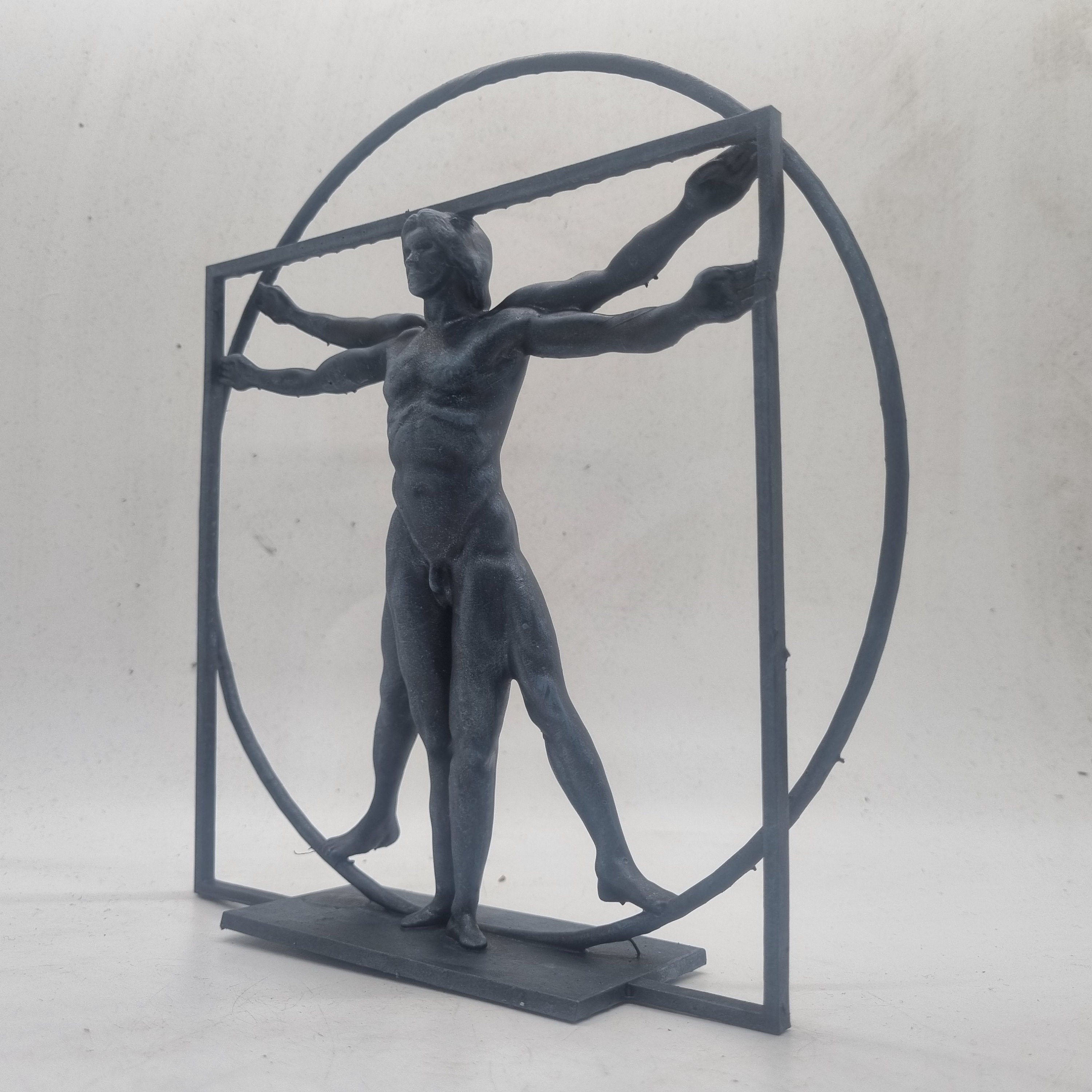 3Dプリントされたウィトルウィウス的人体像、イタリアルネッサンス美術