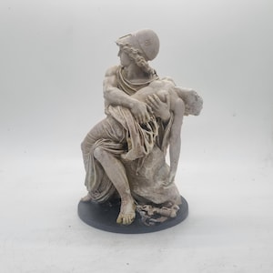 Mars and Venus statuette, greek mythology sculpture,goddess venus satue,Roman hellenistic art statue,love and beauty gift idea, marble bust