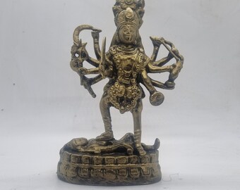 本日期間限定価格呪物魔術古代金銅仏ヒンドゥー教カーリー像
