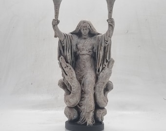 Ceres/Demeter, greek statuette, greek mythology figurine, gods and goddesses, Roman art statue, hellenistic art sculpture, roman gift idea