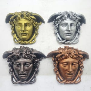 Medusa Rondanini fridge magnet, (singular or pair),3d printed sculpture, greek mythology gift idea,Hellenistic Roman art, gorgon statue,