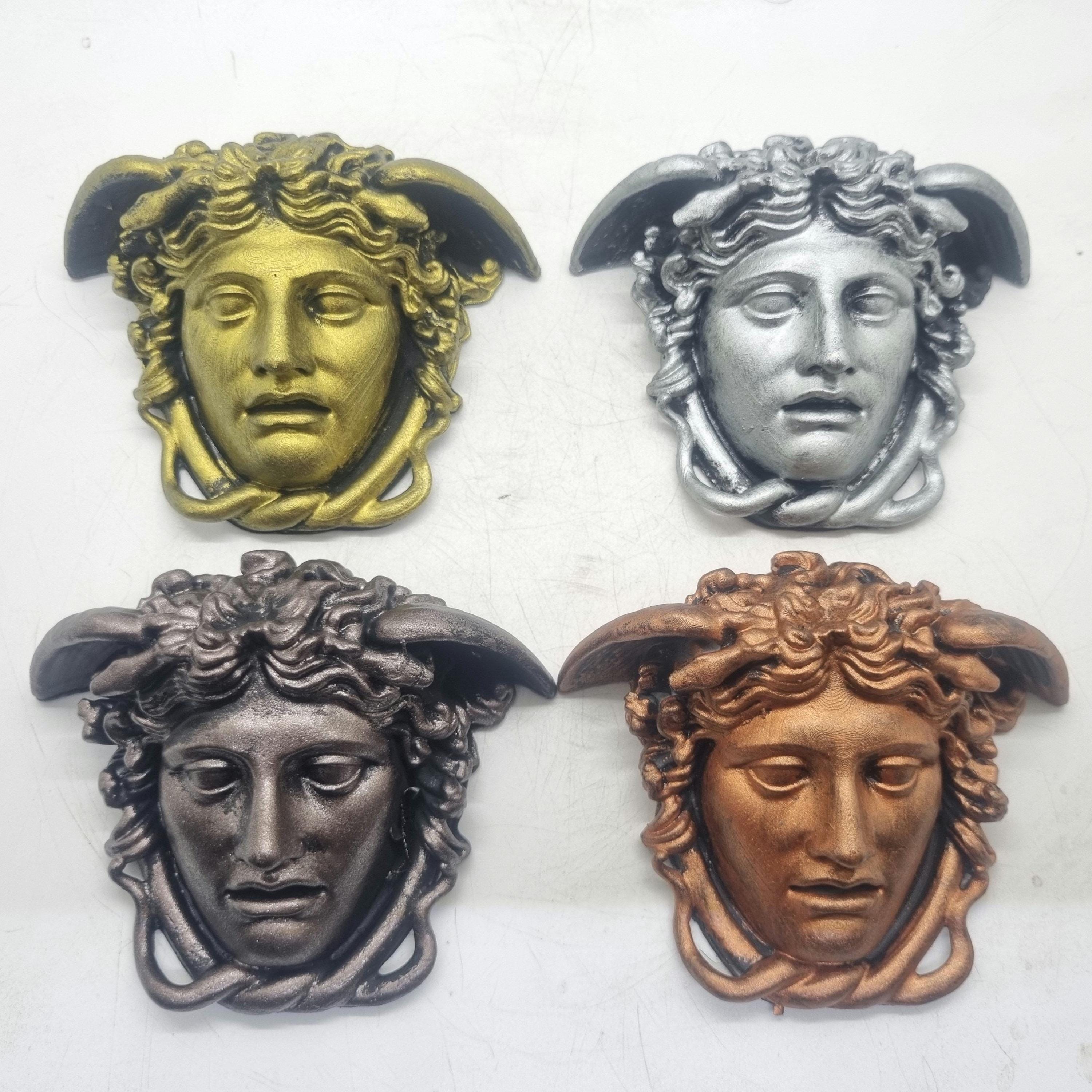 VERSACE メデューサ オブジェ 壁掛け アルミ製 看板 置物 シンボル VERSACE メデューサ オブジェ 壁掛け アルミ製 看板 置物