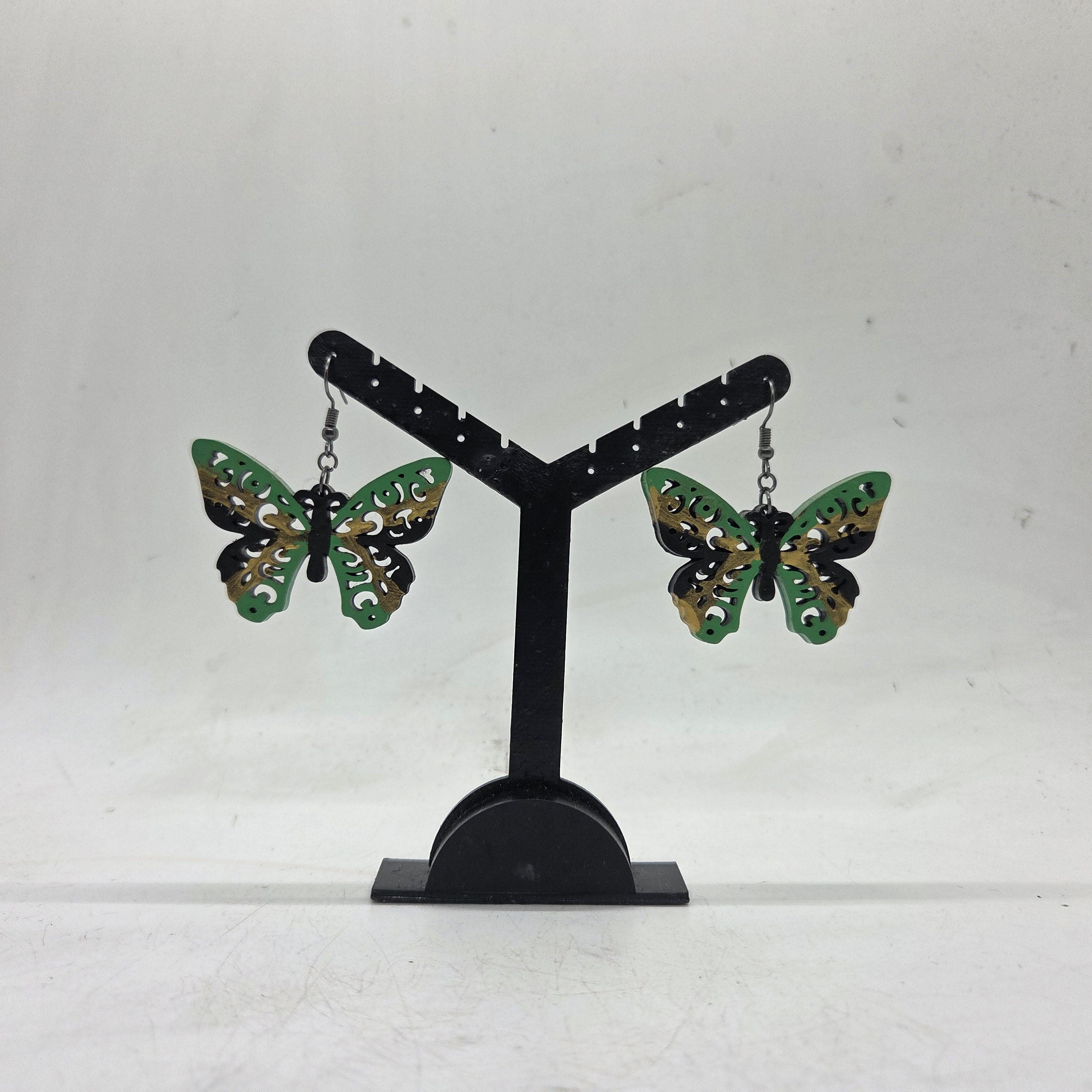Handmade Bohemian Style String Wrapping Earring Butterfly Dangle Drop Earrings Women Beach Dress Party Jewelry China Supplier