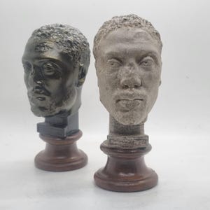 Memnon of Ethiopia bust,African king statue ,African man figure,resin figurine,greek mythology statue,african gift idea, ancient troy legend