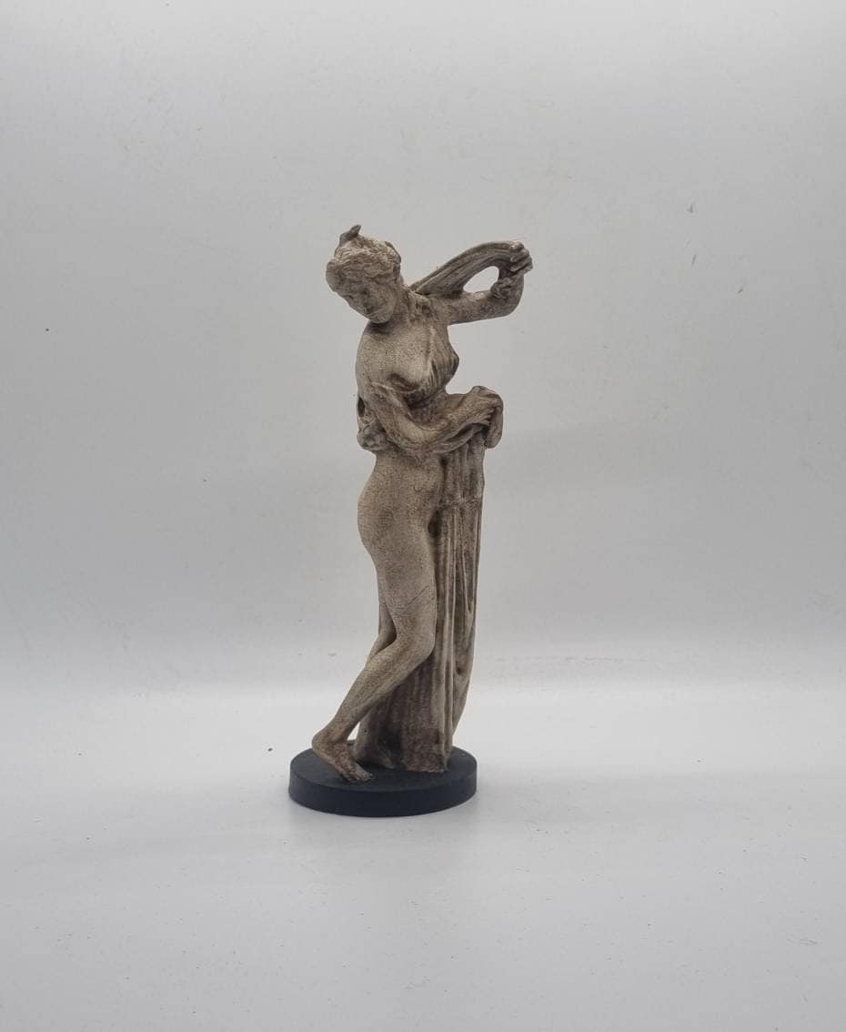 Aphrodite (Venus Kallipygos) statuette, greek mythology sculpture,goddess venus satue,Roman hellenistic art statue,love and beauty gift idea