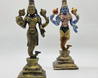シヴァの小像、ヒンドゥー教の神の像、蓮華座の像、インド神話の装飾品