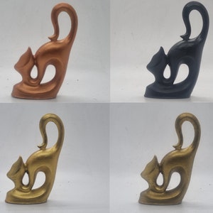 African cat figurines, Egyptian cat statuette,ancient egyptian gift idea,feline statue,ornamental animal figure, egyptian cat figurine